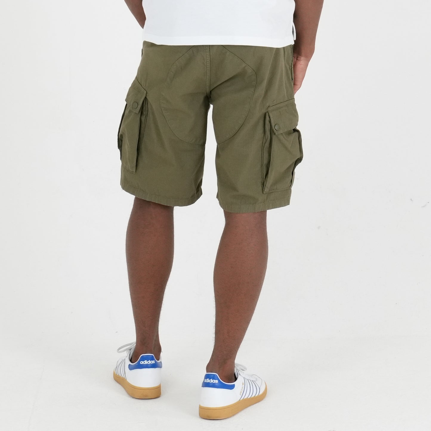 Peaceful Hooligan Container Shorts Dark Olive