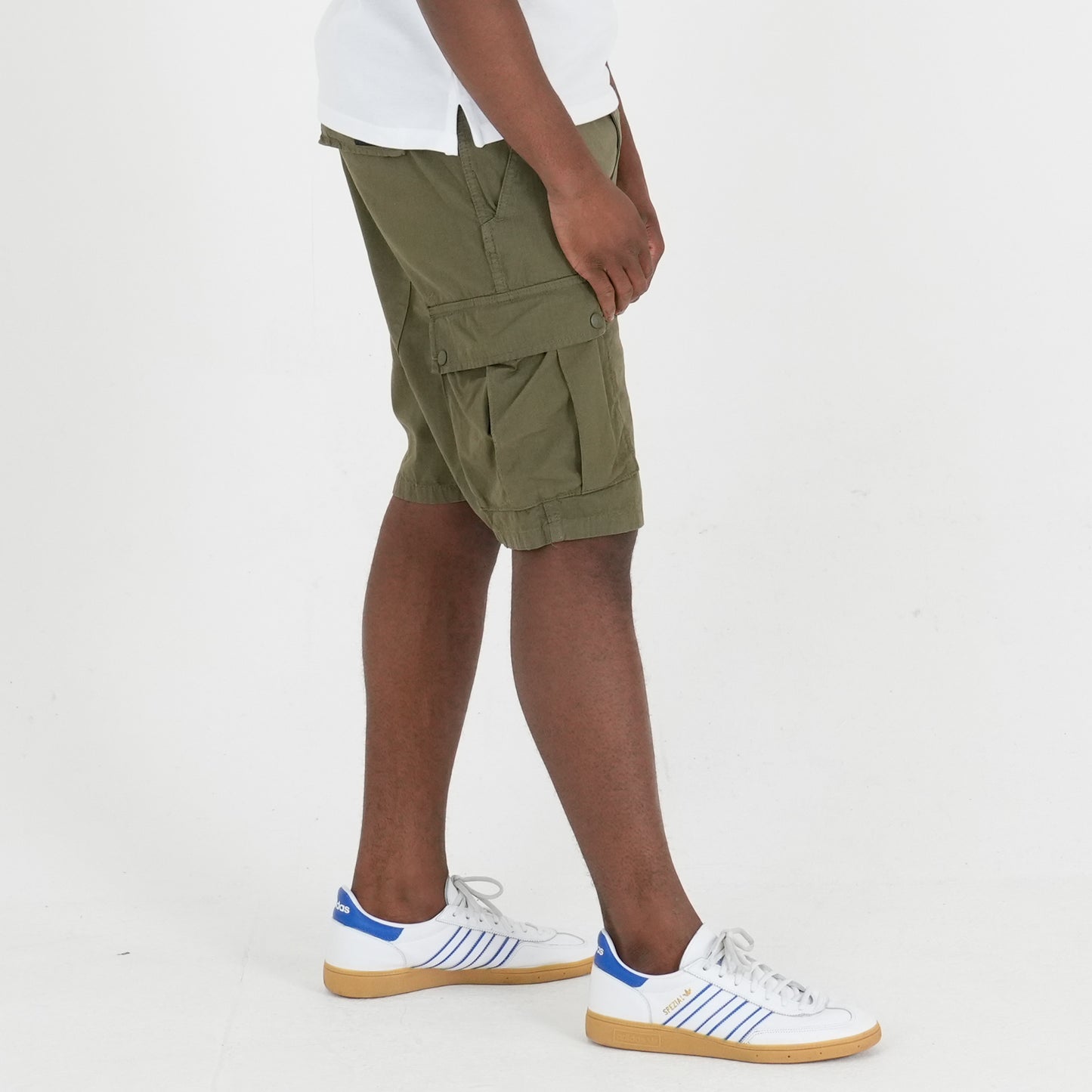 Peaceful Hooligan Container Shorts Dark Olive