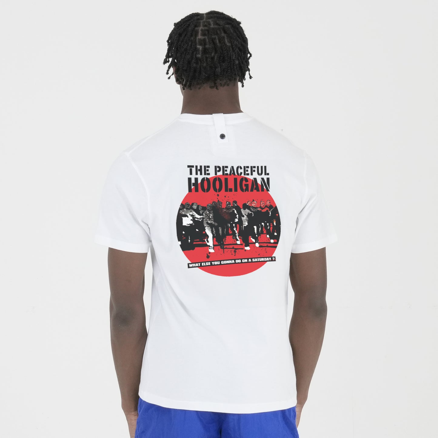 Peaceful Hooligan The Footy Factory T-Shirt White
