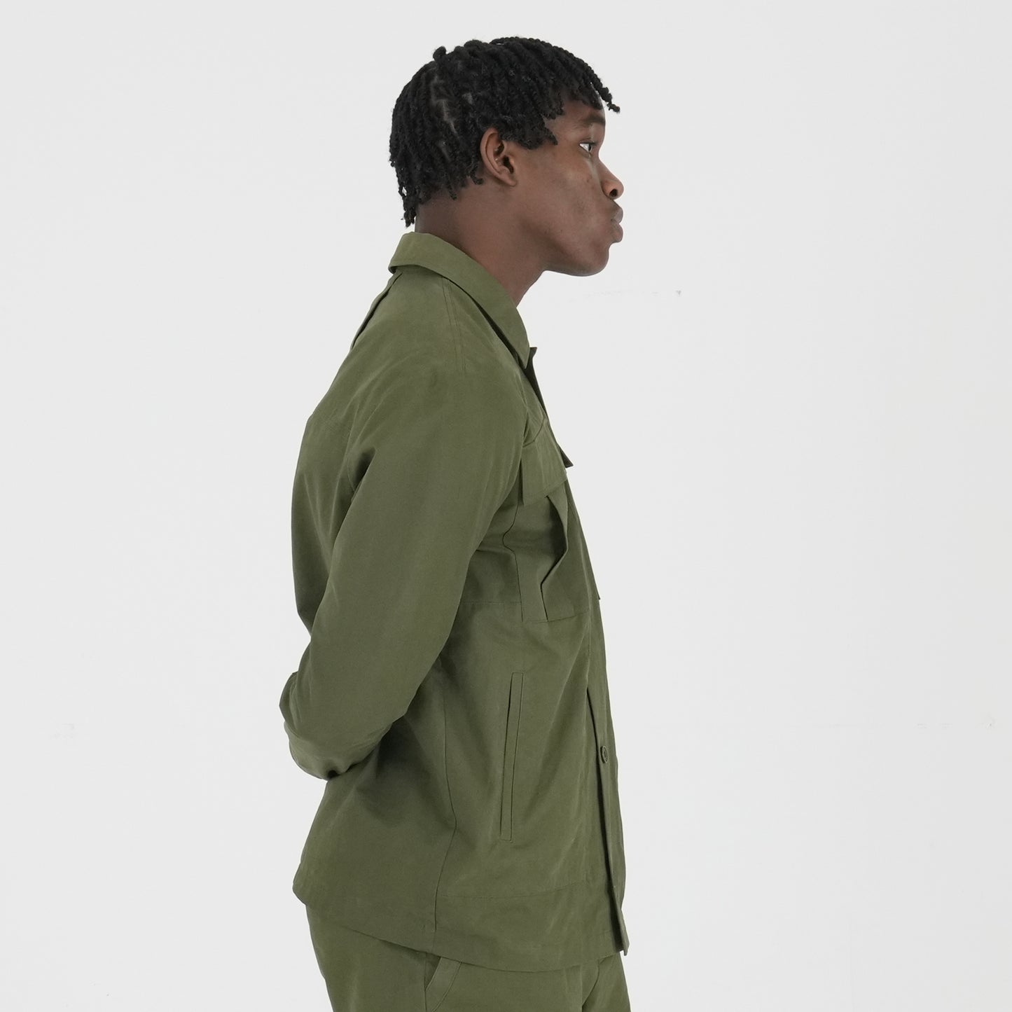 Peaceful Hooligan Harrison Jacket Deep Lichen