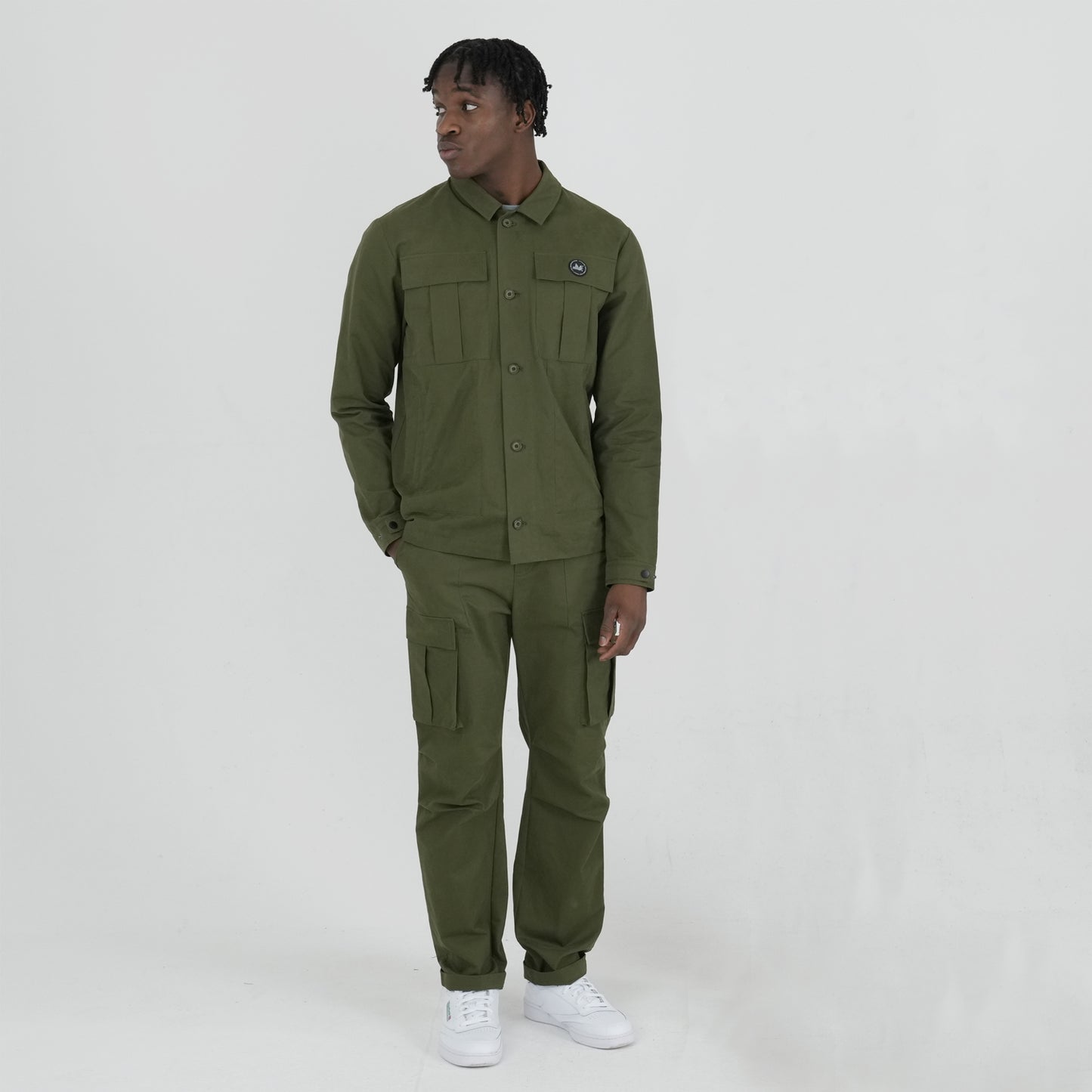 Peaceful Hooligan Harrison Jacket Deep Lichen