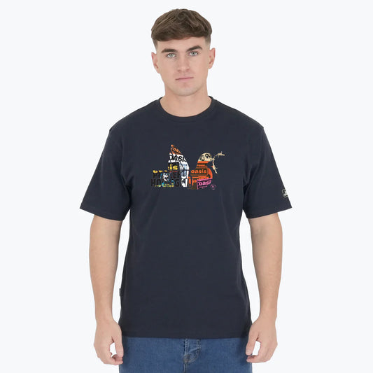 Poster Dove T Shirt Navy