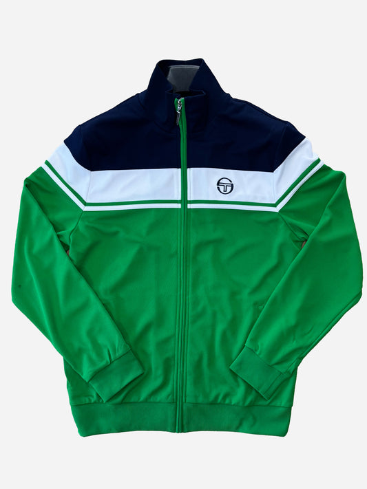 Sergio Tacchini Damarindo Track Top Martime Blue / White / Fern Green