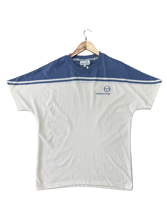 Sergio Tacchini New YL Tee Country Blue / Gardenia