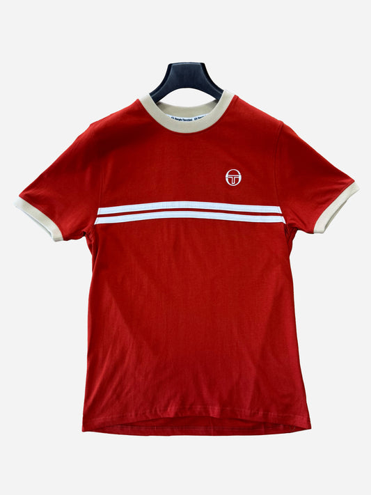 Sergio Tacchini Supermac Tee T Shirt Rooibos Tea / Mojave Desert / Gardenia