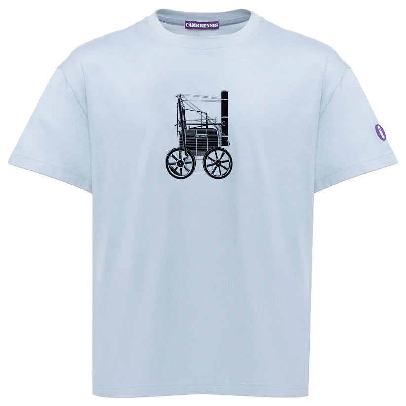 Cambrensis Town T-shirt in Cloud Blue