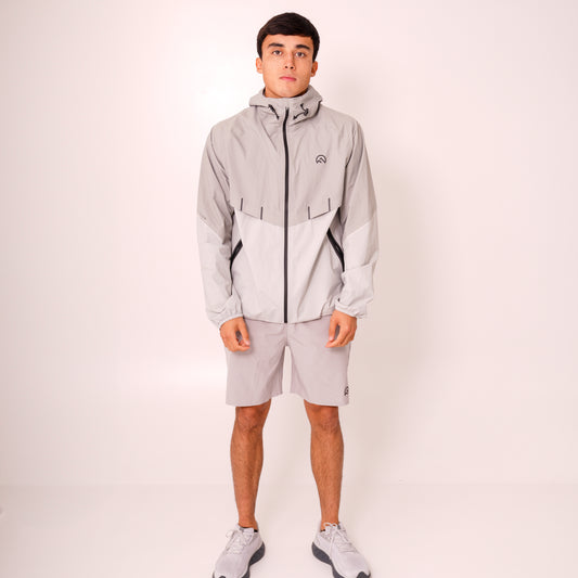 Flux Training Jacket - Concrete / Silver