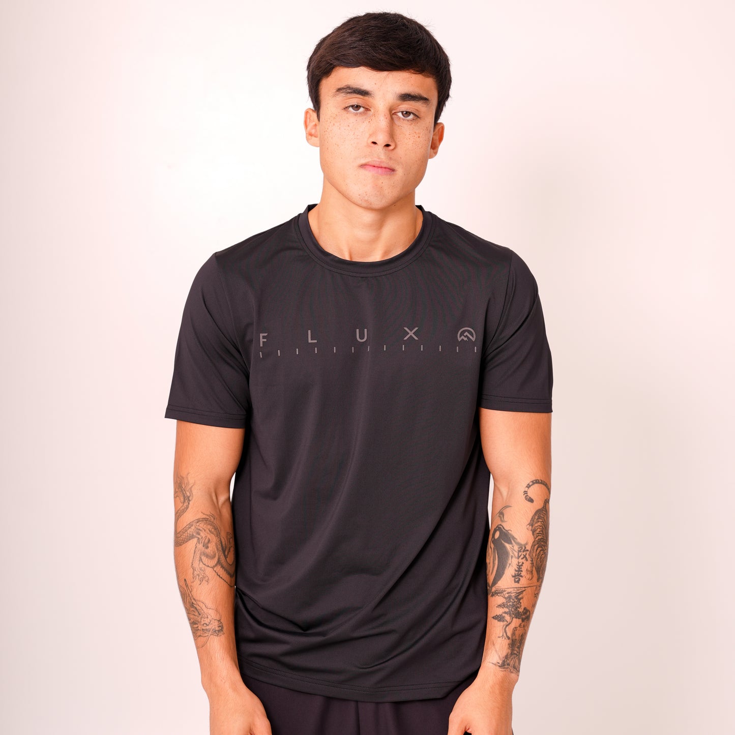 Flux Graphic Logo T-Shirt Slate