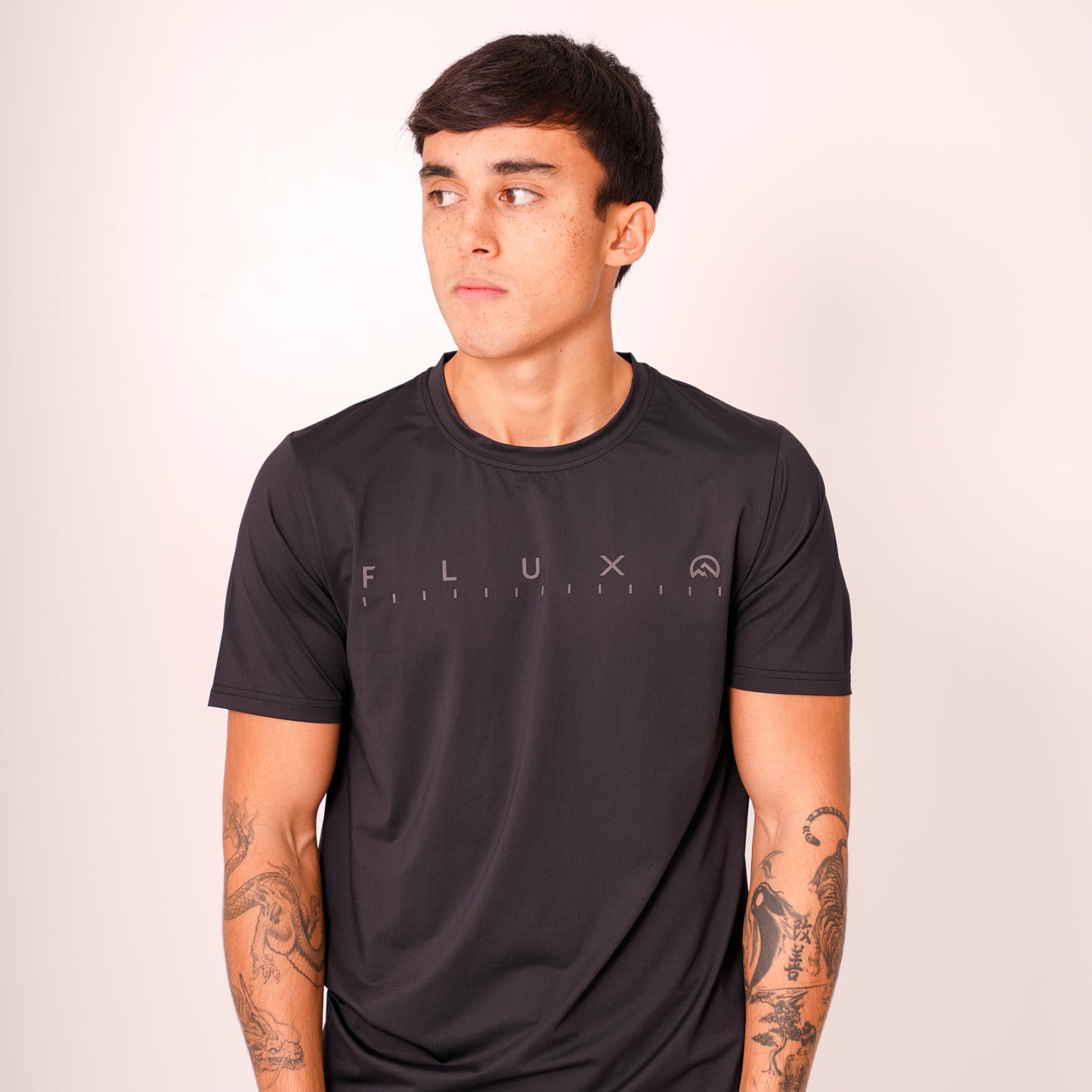 Flux Graphic Logo T-Shirt Slate