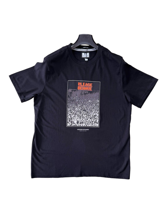 Weekend Offender Behave Black T-Shirt