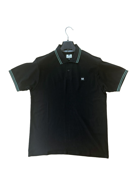 Weekend Offender Levanto Black Polo Shirt