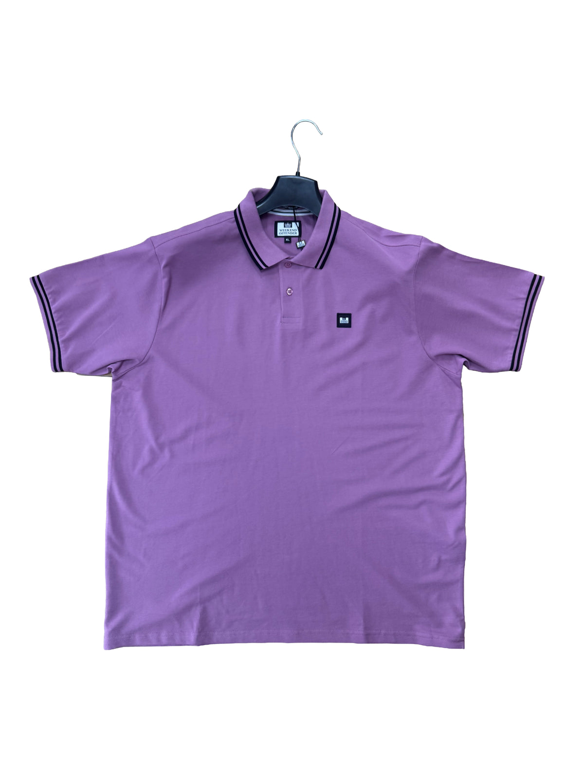 Weekend Offender Levanto Chrosite Pink / Black Polo Shirt