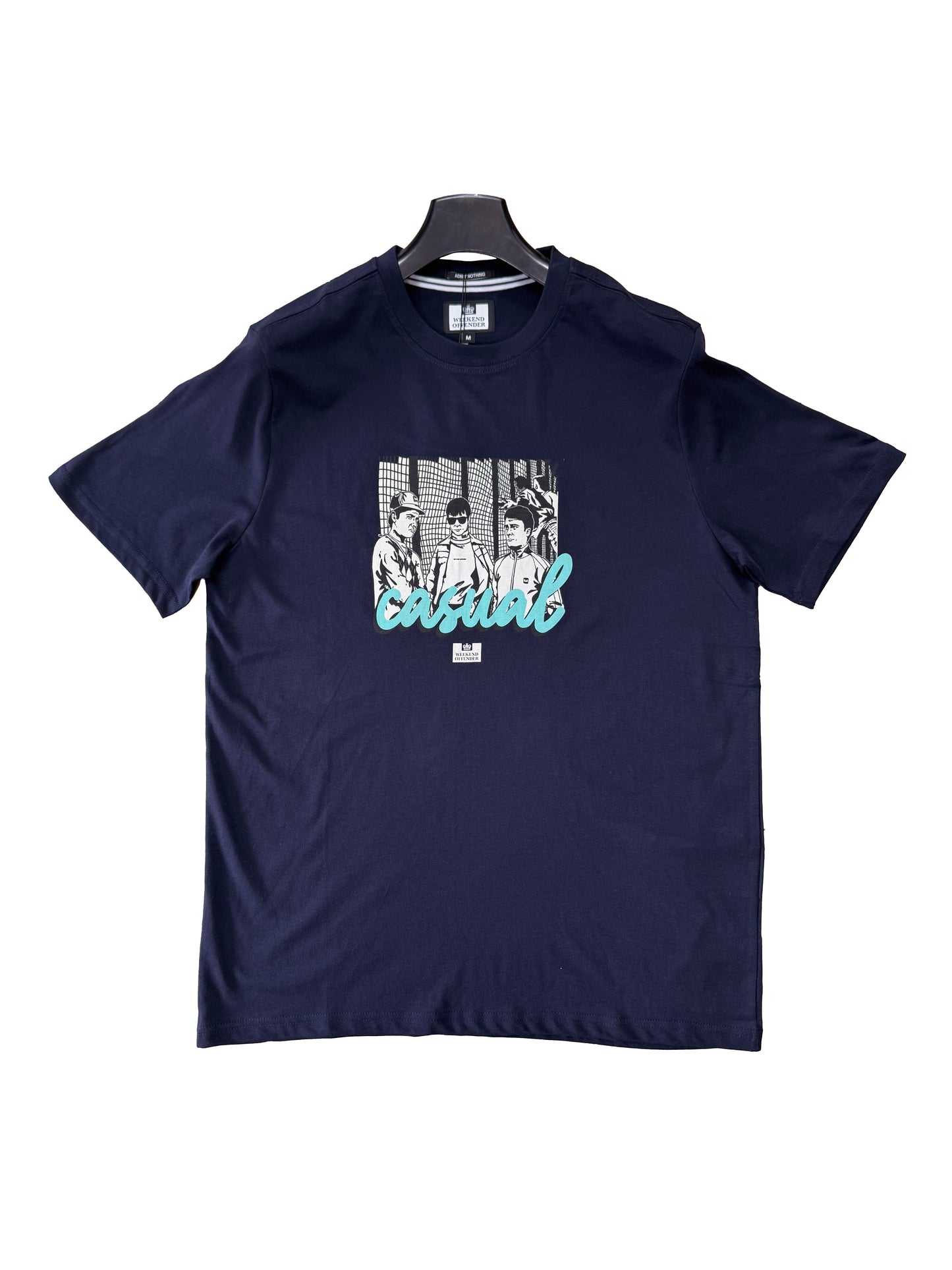 Weekend Offender Terrace Navy T-Shirt