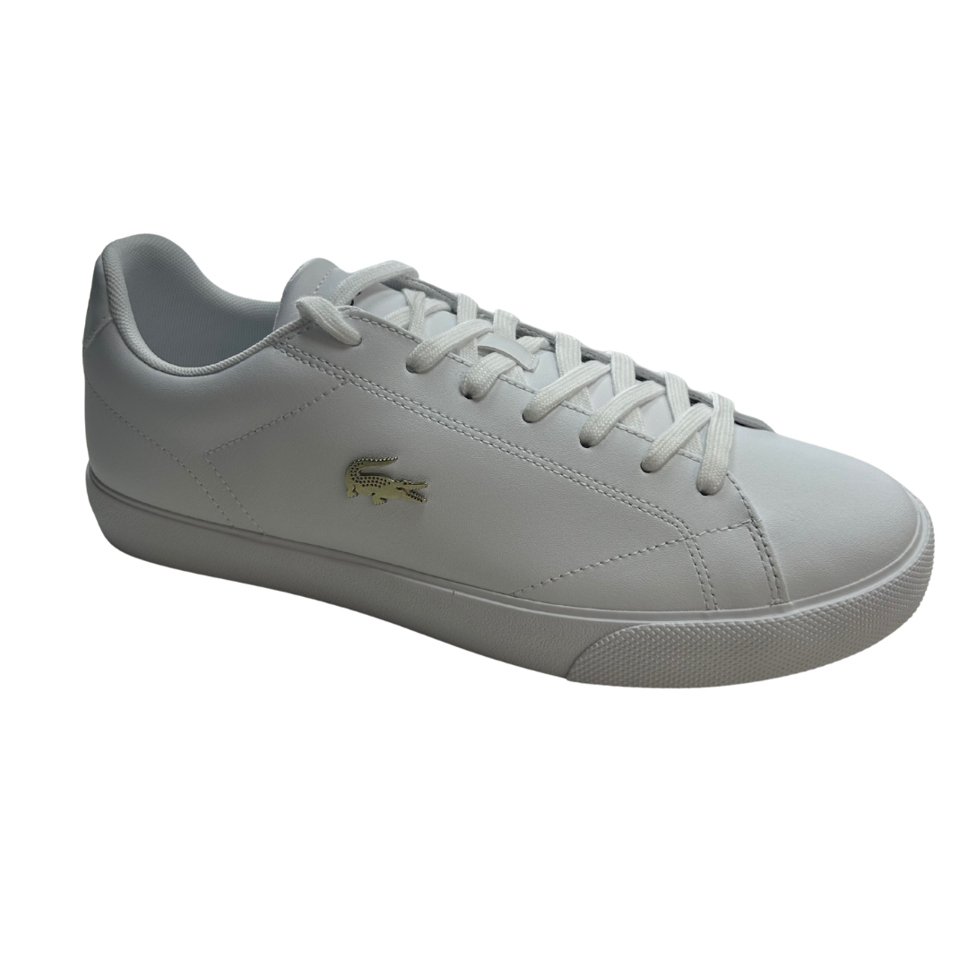 Lacoste White Leather Lerond Set