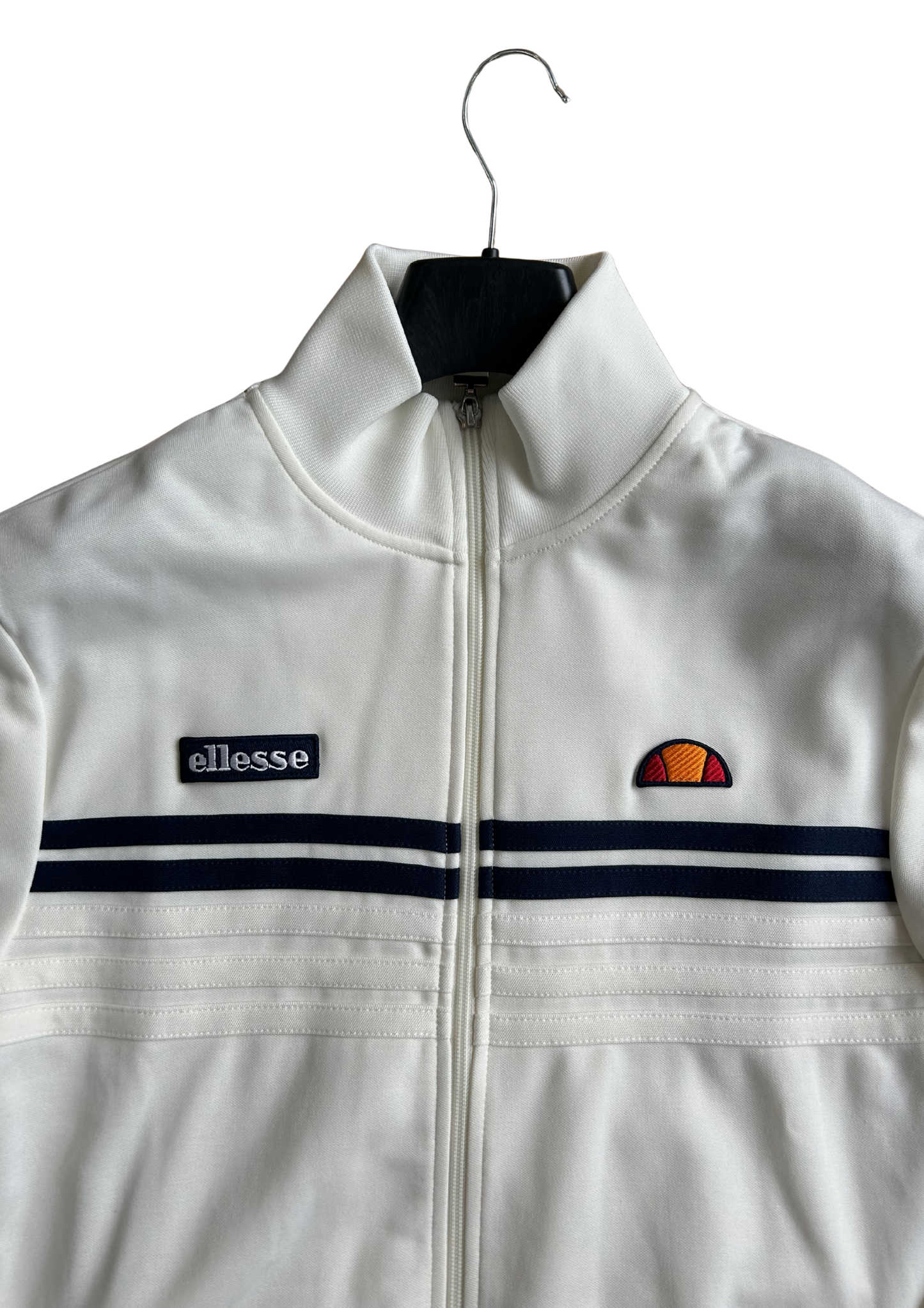 Ellesse Vicenza Track Jacket Off White