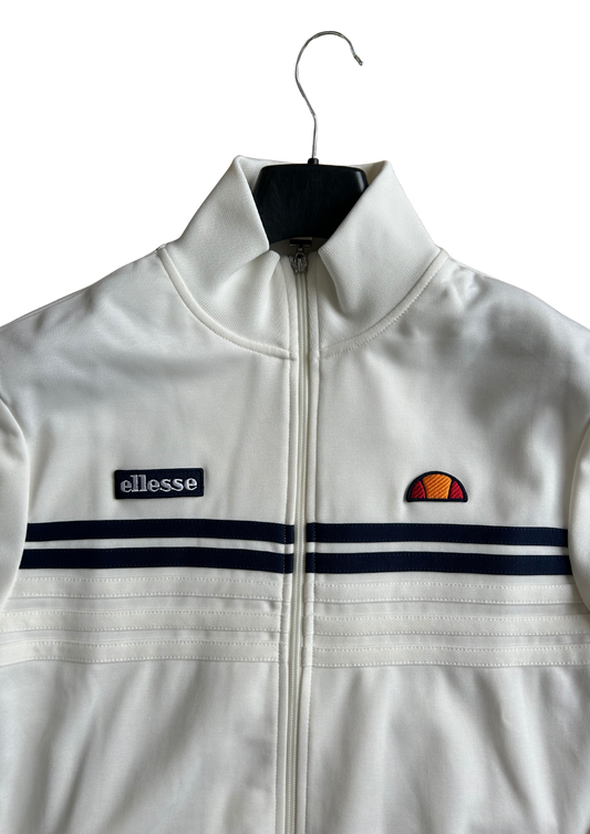 Ellesse Vicenza Track Jacket Off White