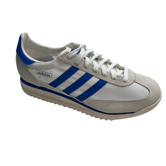 Adidas SL72 RS White Blue Suede