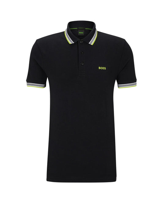 Boss Paddy Charcoal Polo 409