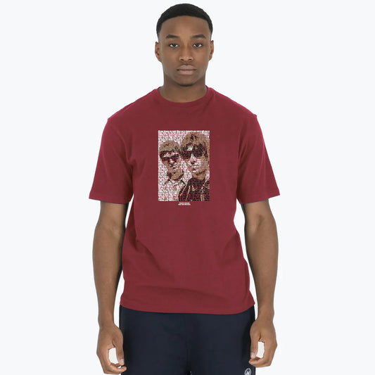 Brothers T Shirt Dark Red