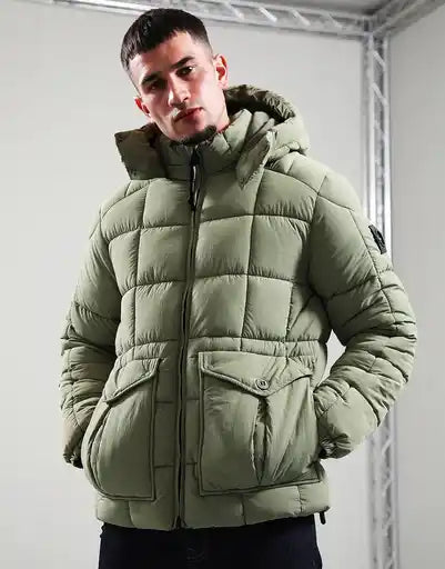 Marshall Artist Yukon Bubble Jacket Clay