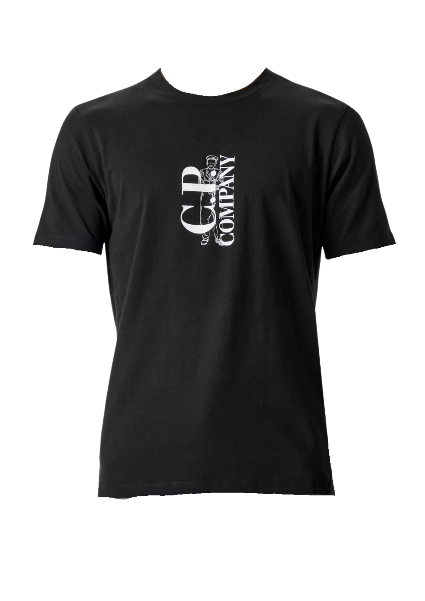 CP Company Side Logo T Shirt Black