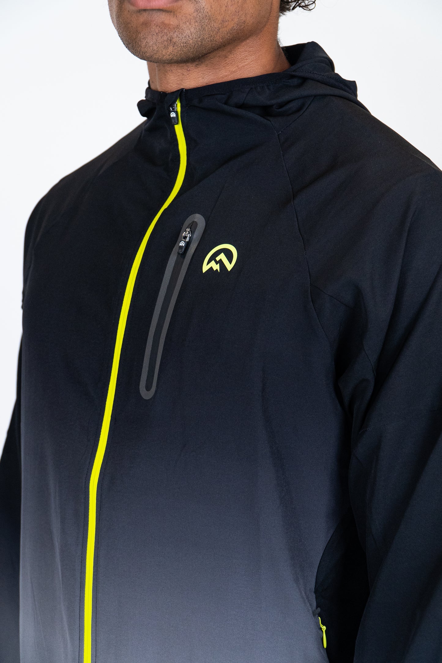 Flux Versatility Track Top Black / Charcoal / Acidic