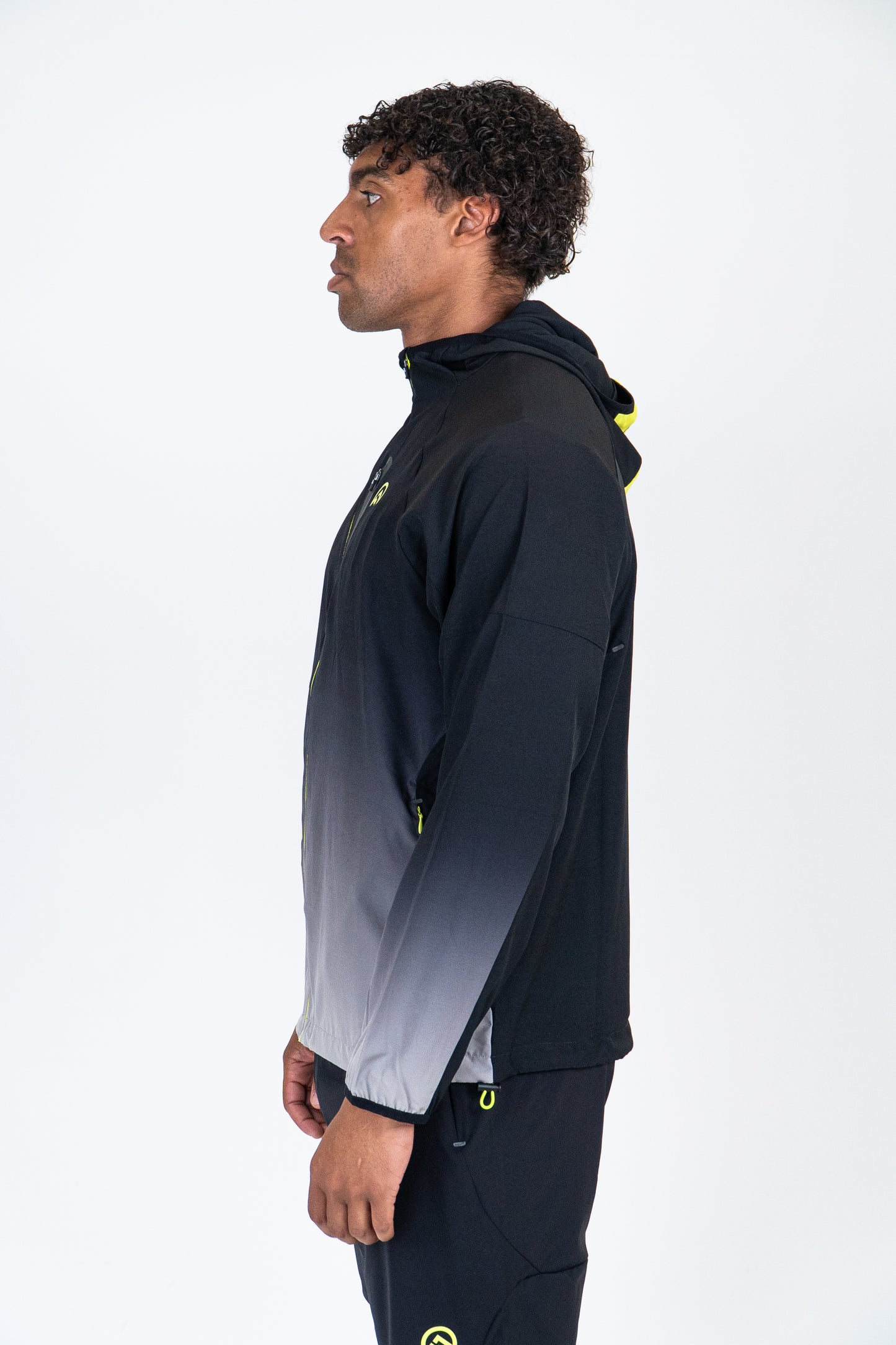 Flux Versatility Track Top Black / Charcoal / Acidic