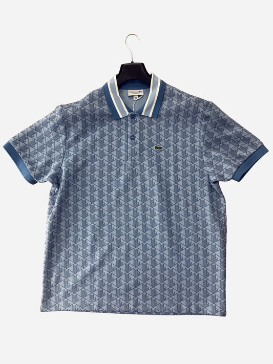 Lacoste Monogram Jacquard Polo Shirt