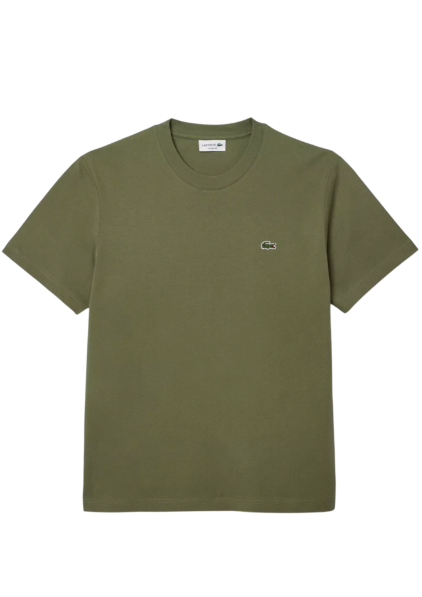 Lacoste Plain Khaki tee