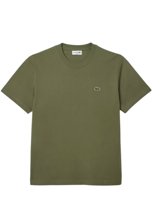 Lacoste Plain Khaki tee