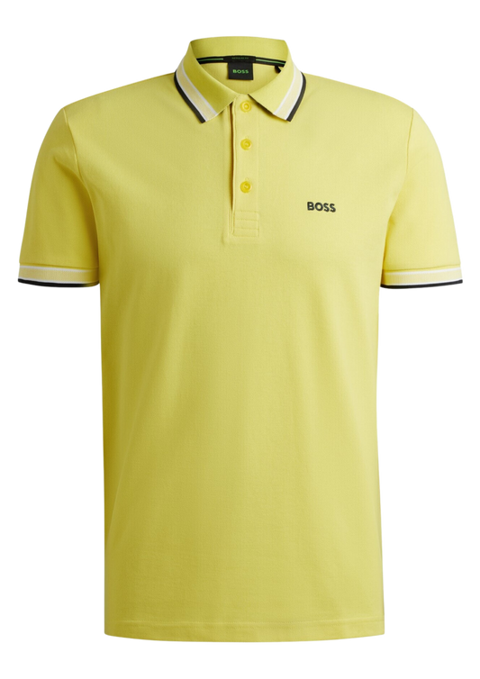 Boss Paddy Lime/Black Polo