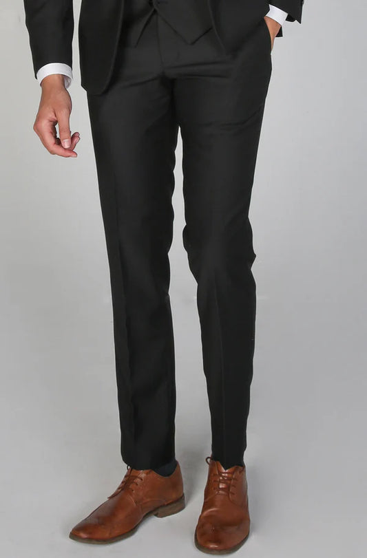 Paul Andrews Parker Black Trouser