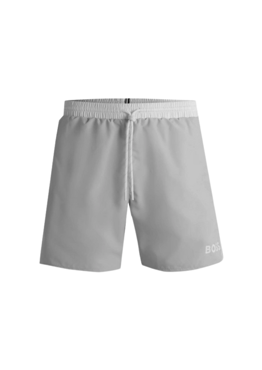 Boss Starfish Swim Shorts Grey