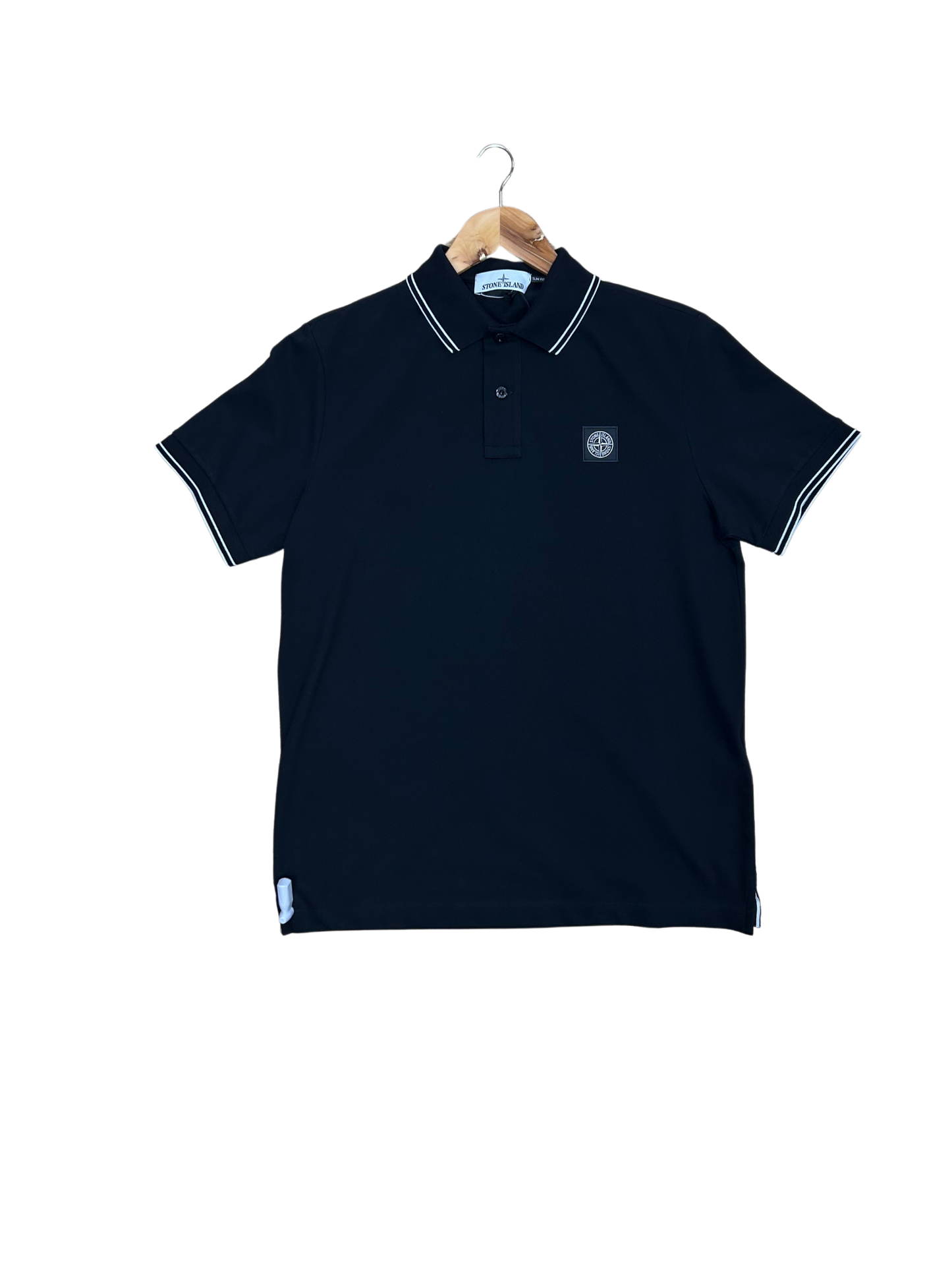 Stone Island Polo Slim Fit Black