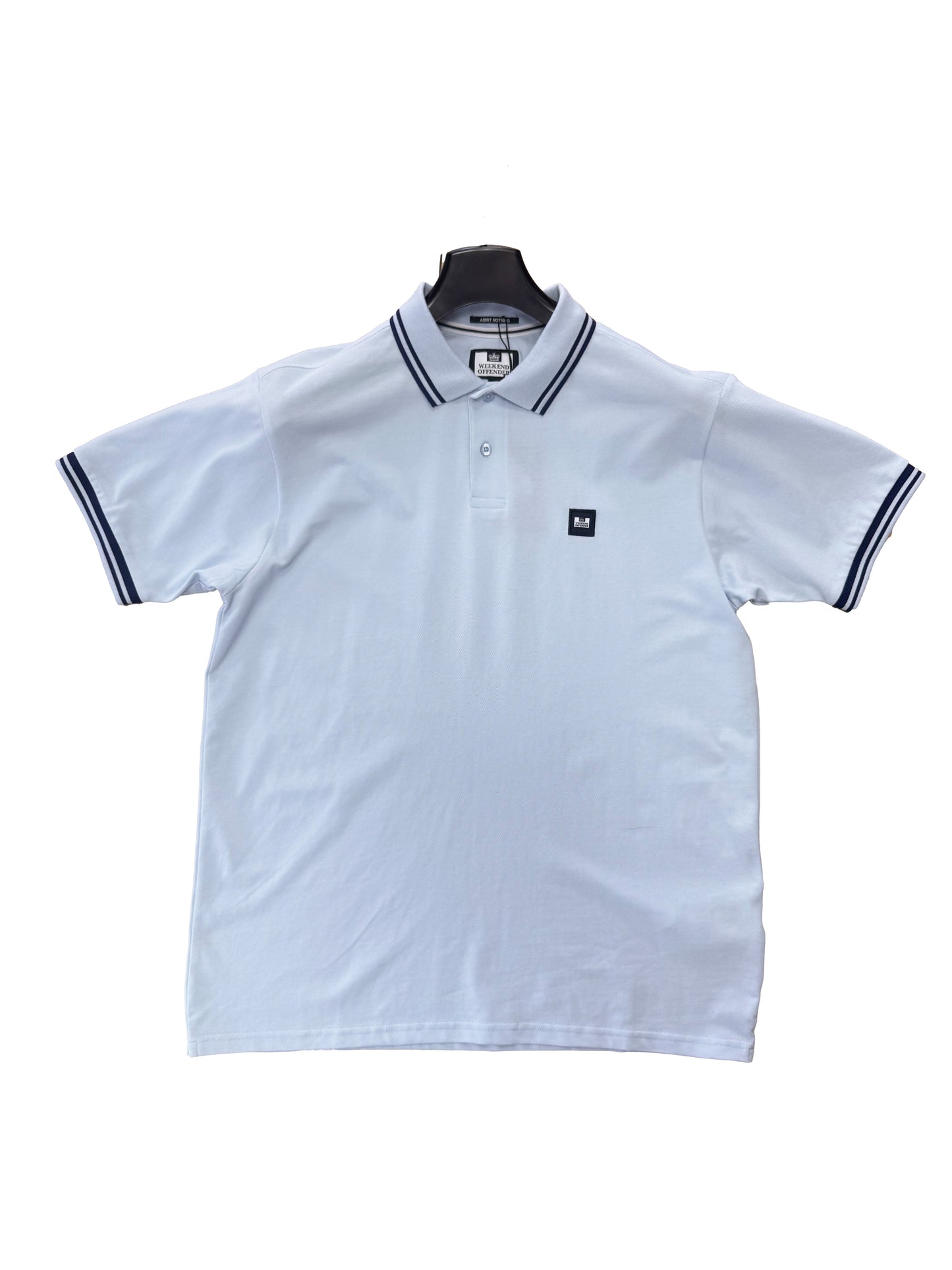 Weekend Offender Levanto Polo with Contrast Tipping Sky