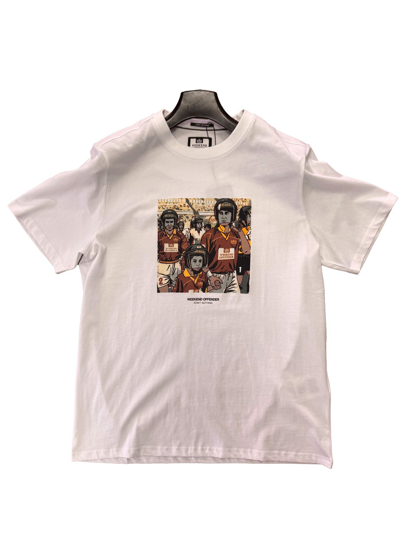 Weekend Offender Roma Graphic Tee White